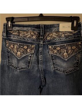 Gorgeous Miss Me Los Angeles Curvy Boot Jeans With 27” Inseam